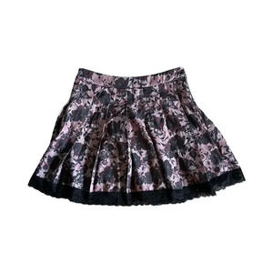Romwe Rose Butterfly Skirt Size Medium Y2K Nwt Lace Goth Grunge